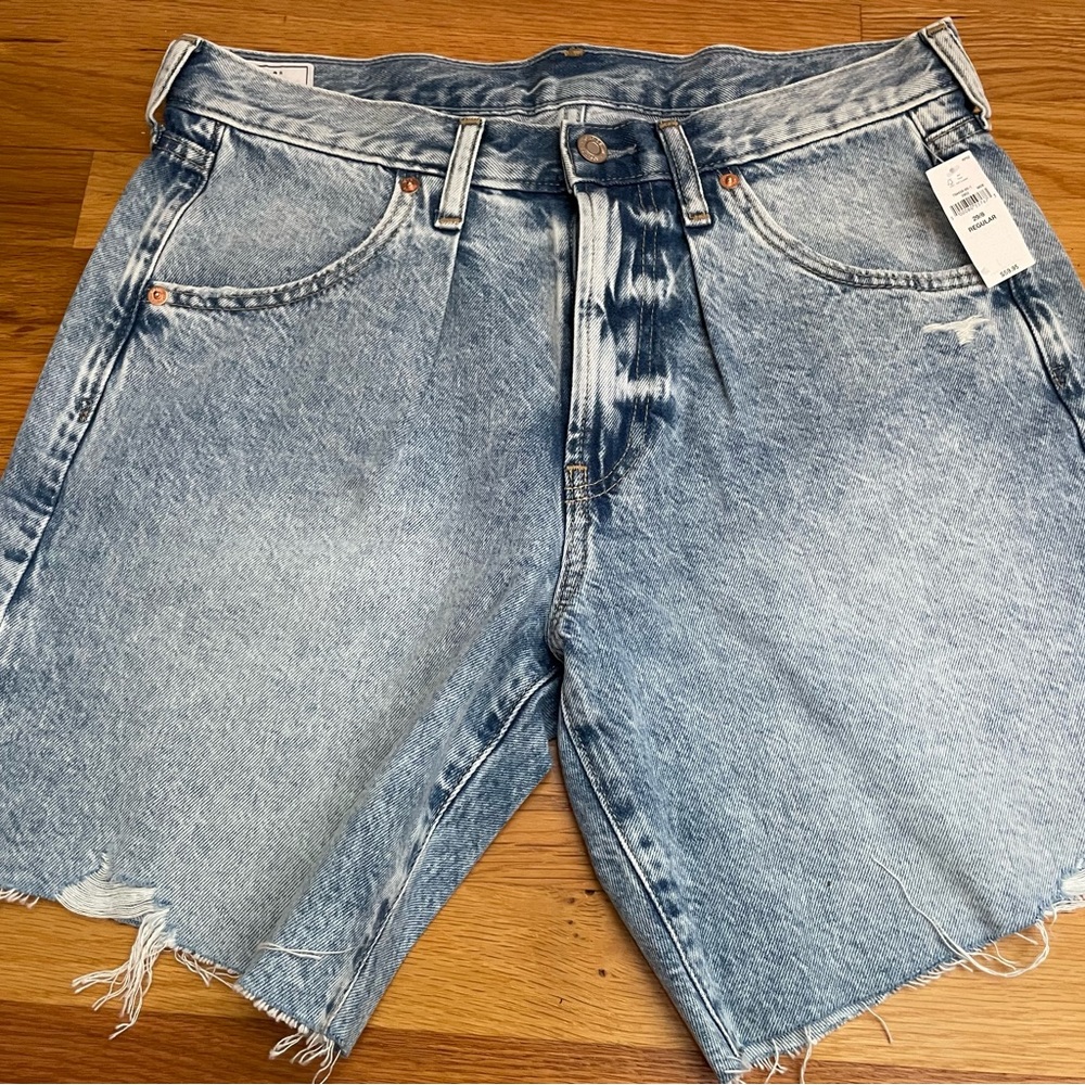 Gap Loose Mid-rise Bermuda Denim Shorts NWT